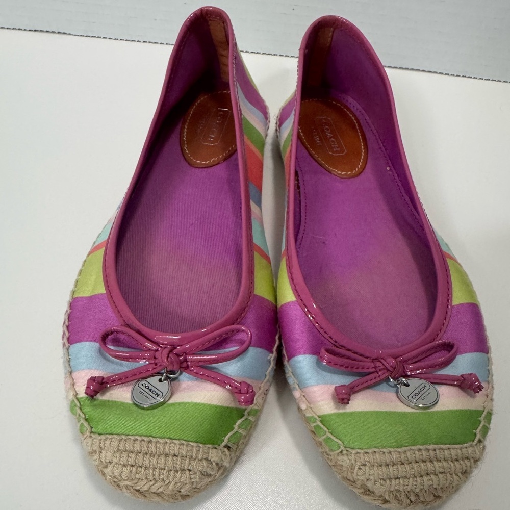 Coach Royce Hamptons Espadrilles Size 7B - Picture 2 of 9